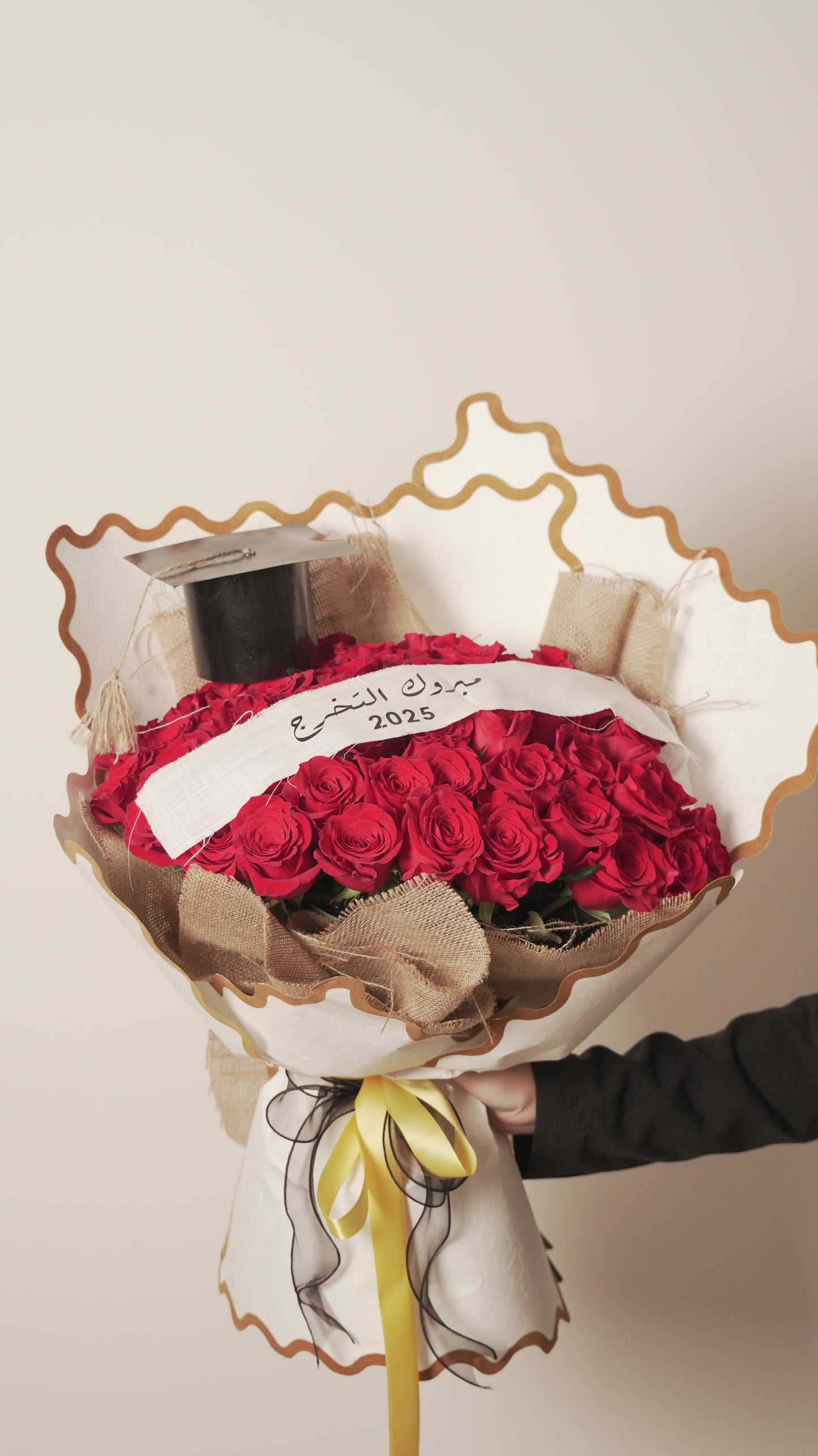 Handcrafted graduation bouquets