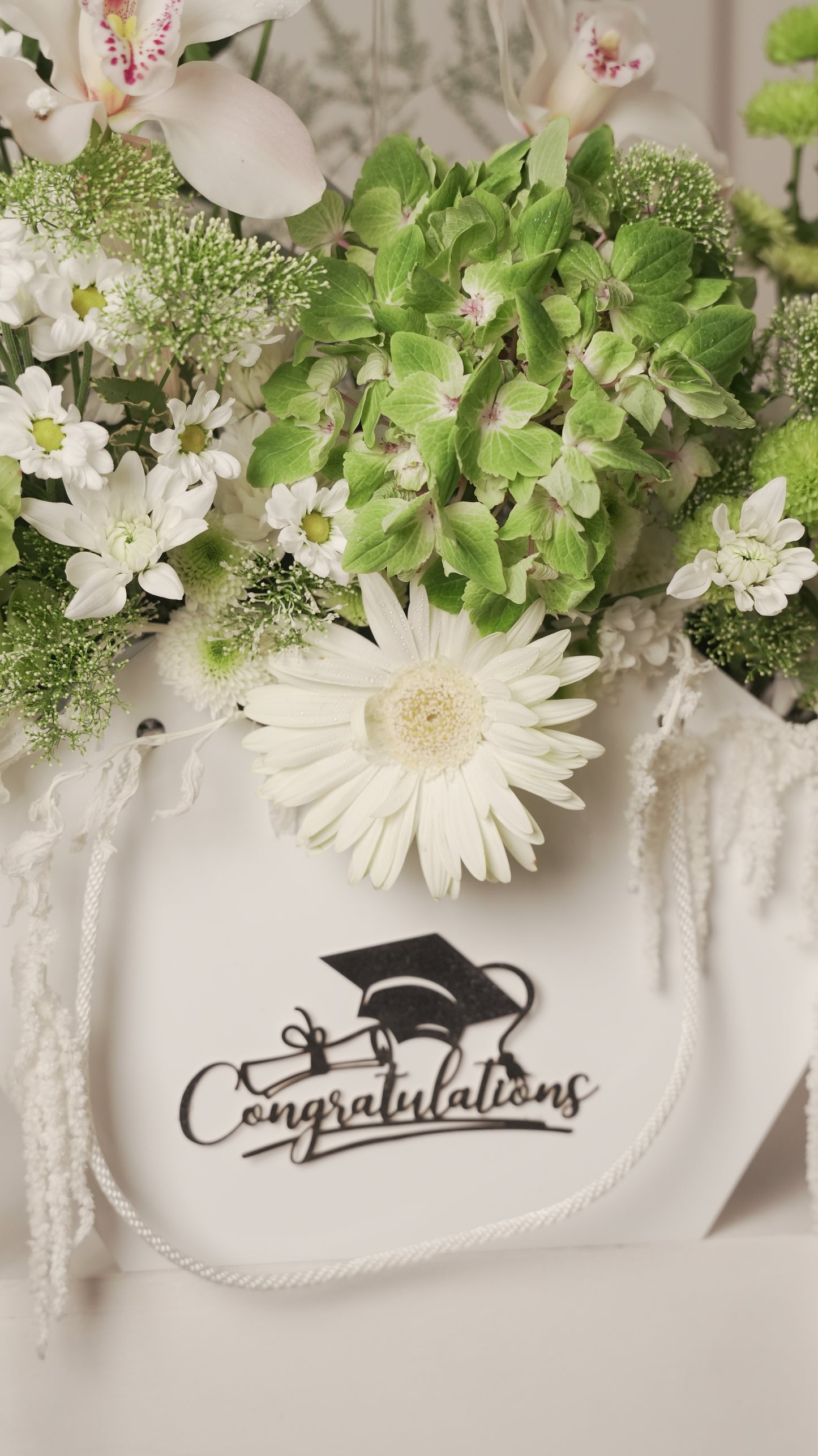 Graduation flower arrangements