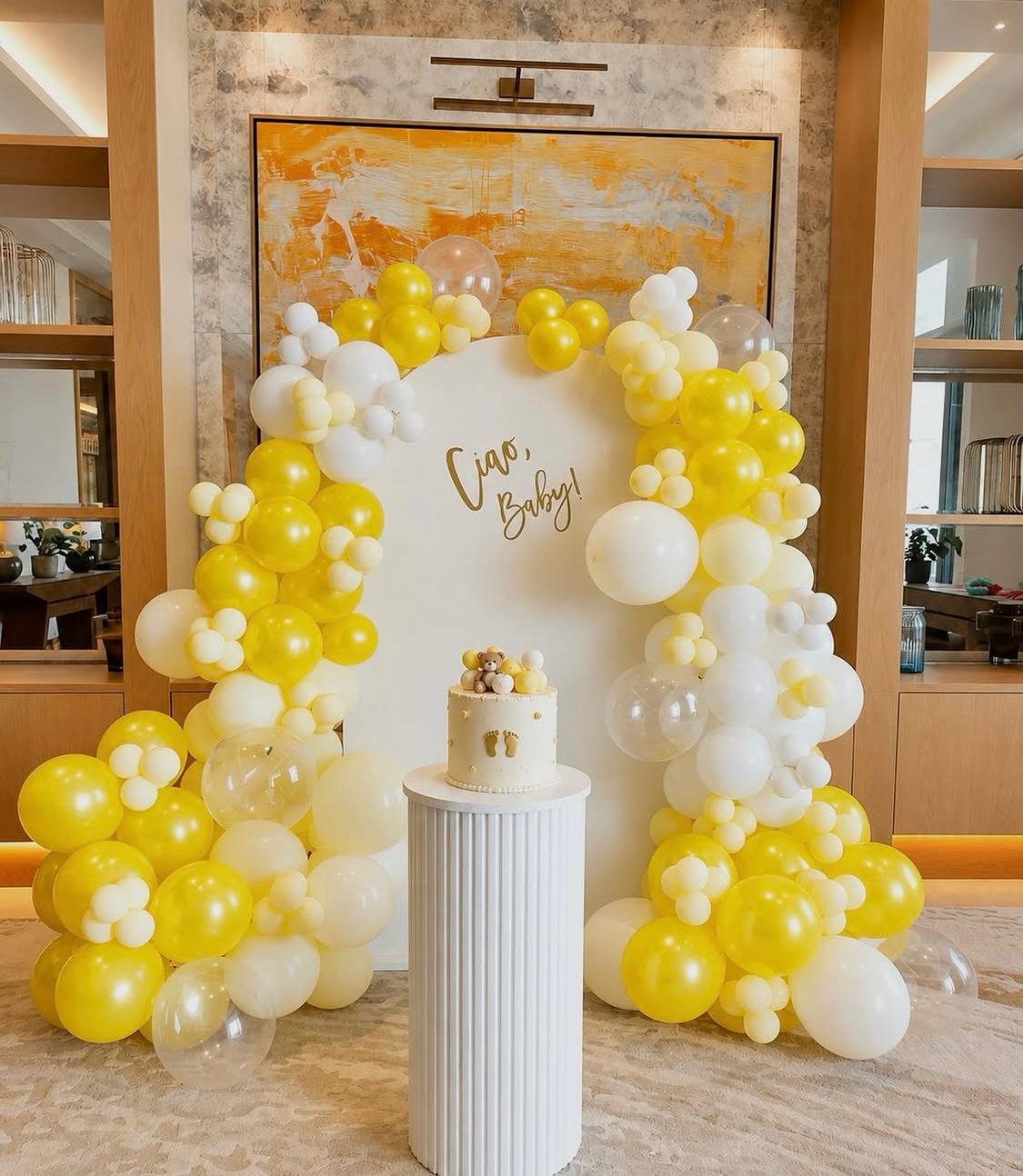 Ciao Baby Yellow And White Set Up