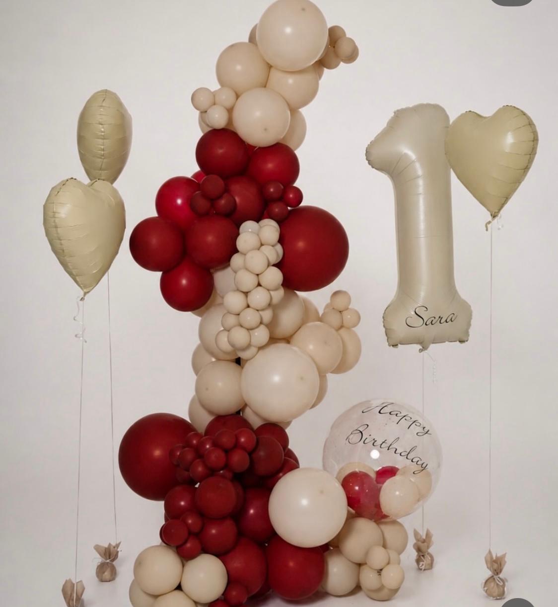 Birthday Balloons Arch