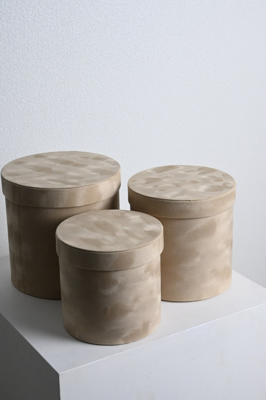 SET BEIGE BOX