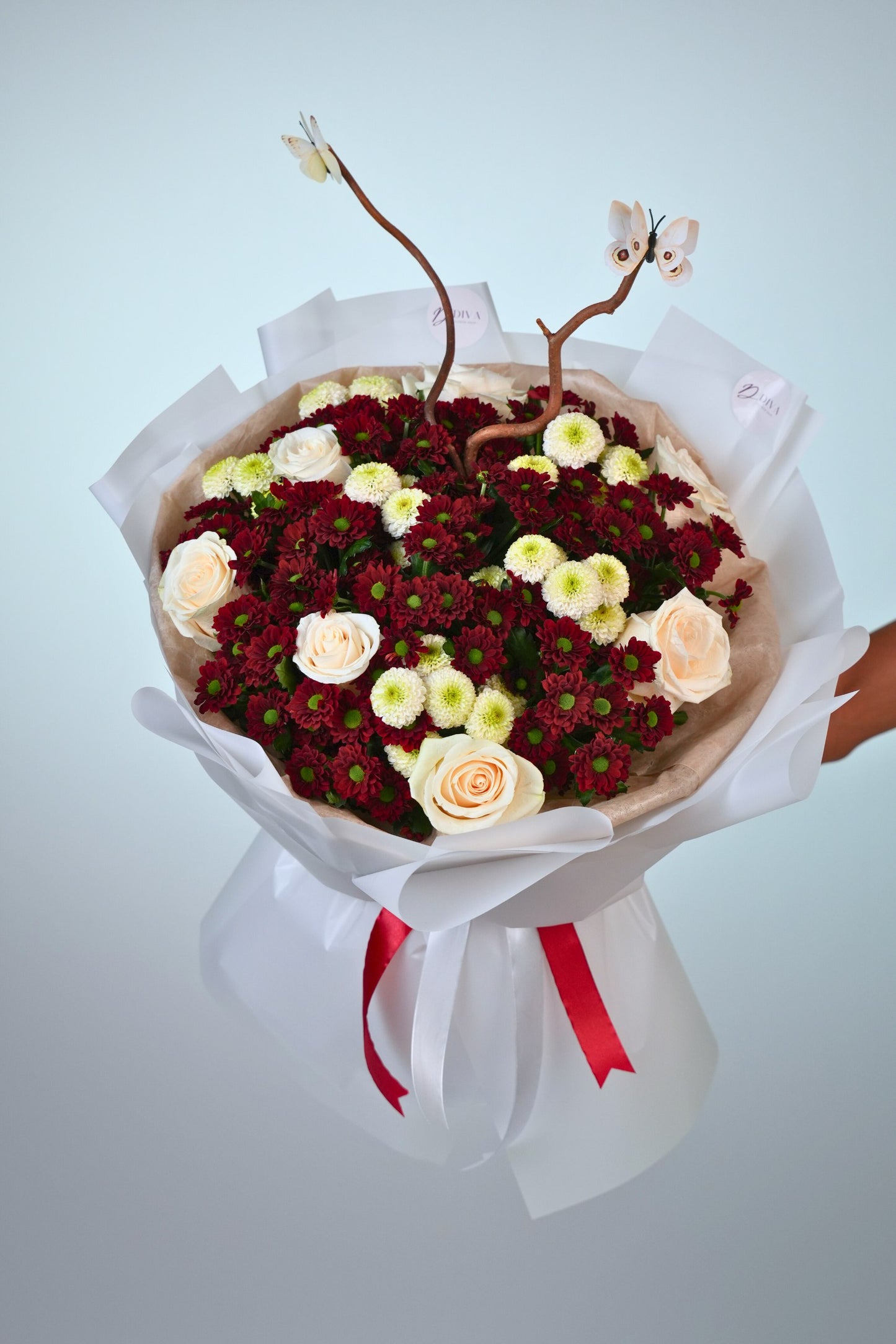 Crimson & Ivory Harmony