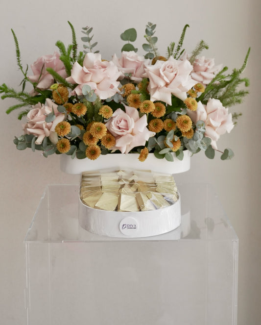 Chocolate and Flowers