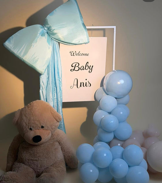 Welcome Baby Set Up Blue