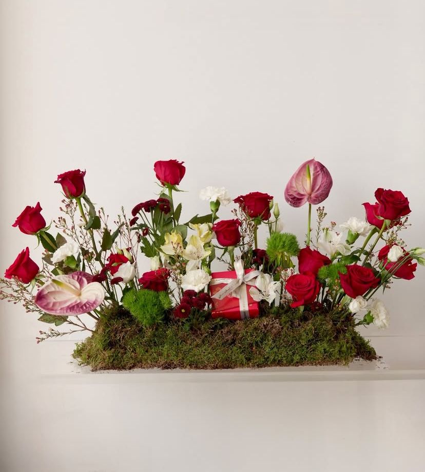 Red Center Piece