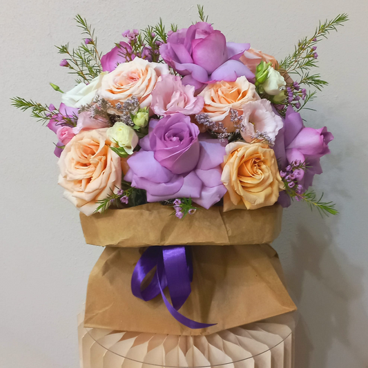 Round Flowers In Bag