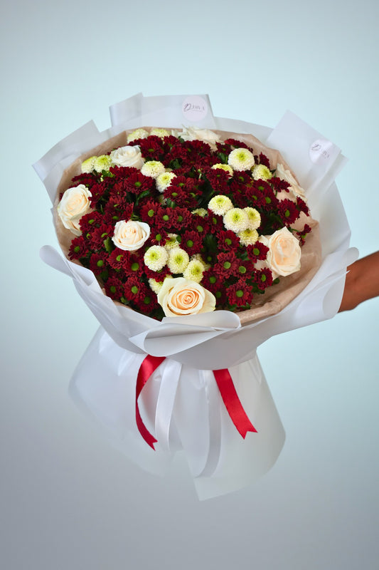 Crimson & Ivory Harmony