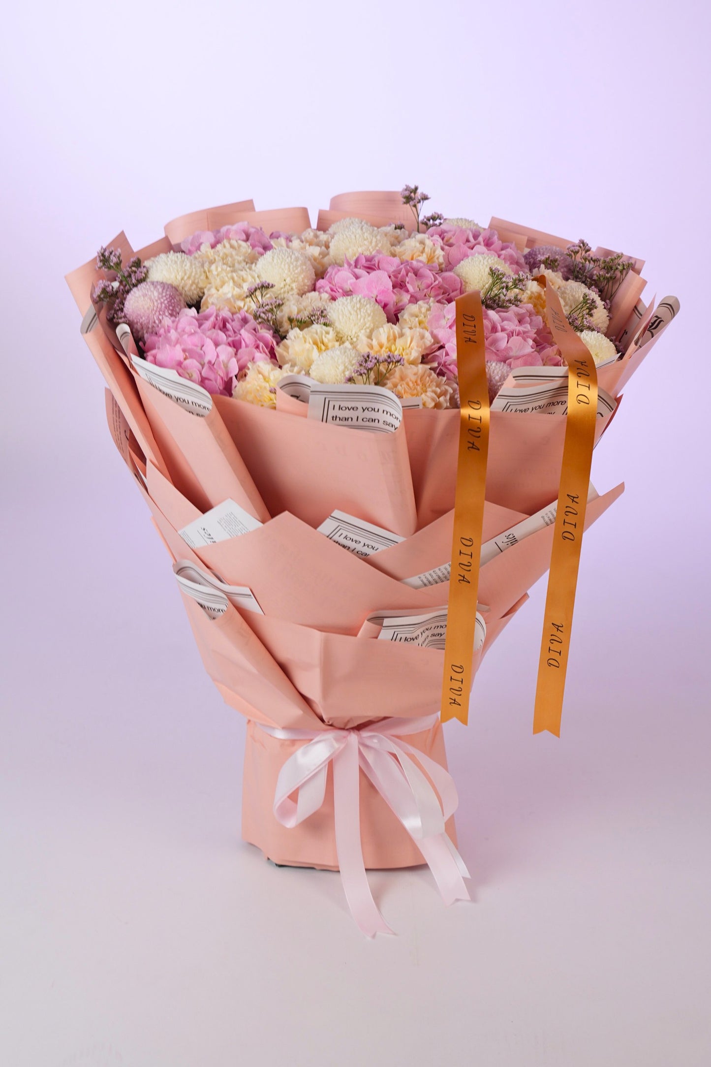 Peach Poetry Bouquet