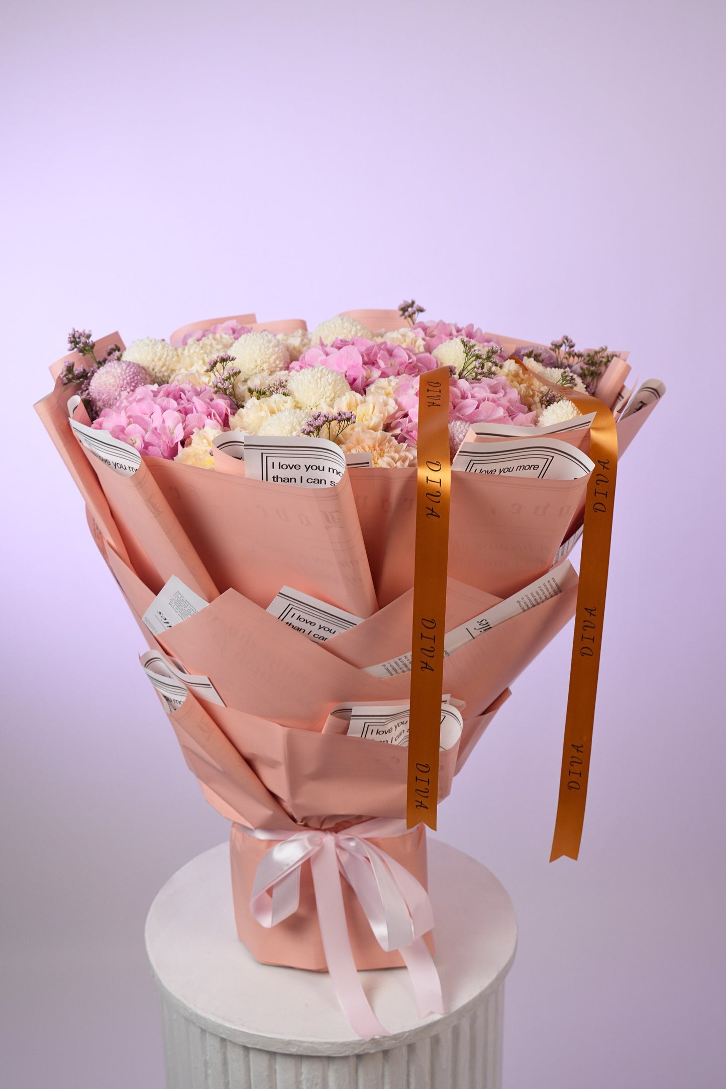 Peach Poetry Bouquet