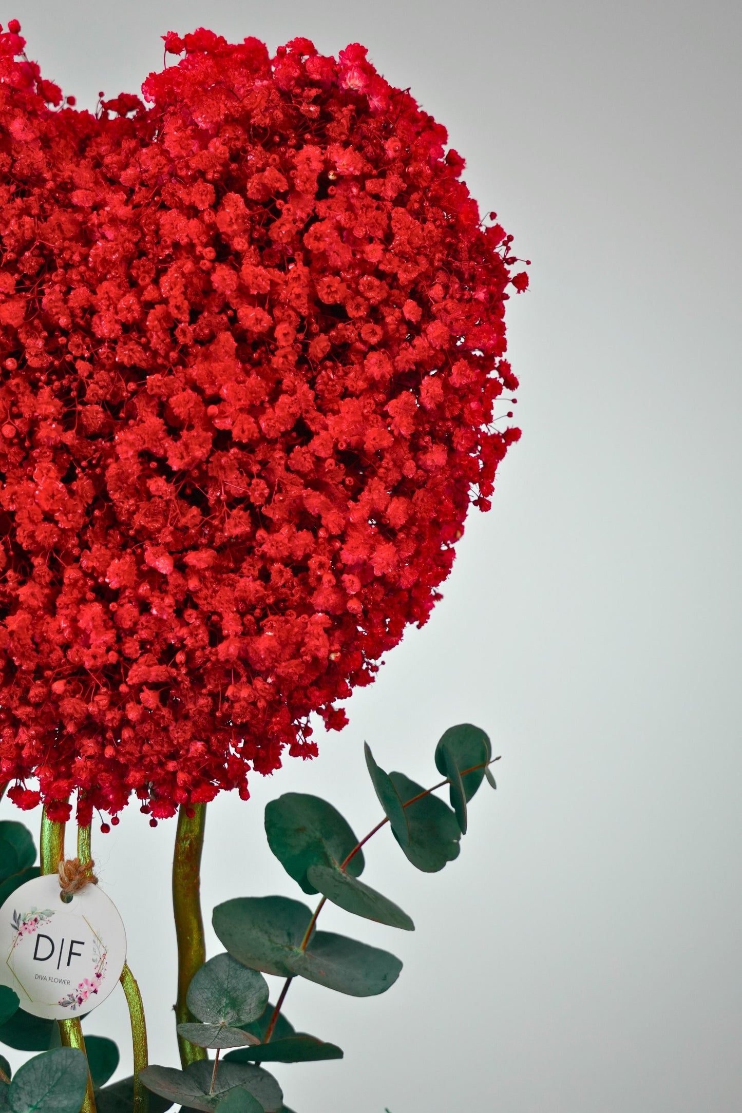 Crimson Heart Sculpture