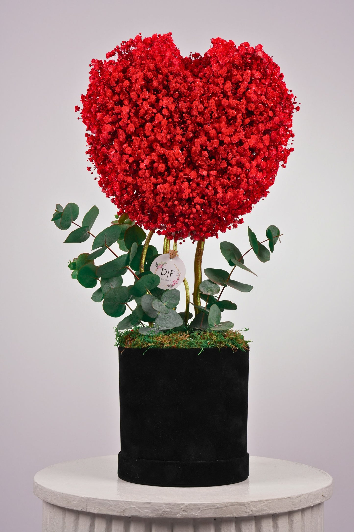 Crimson Heart Sculpture