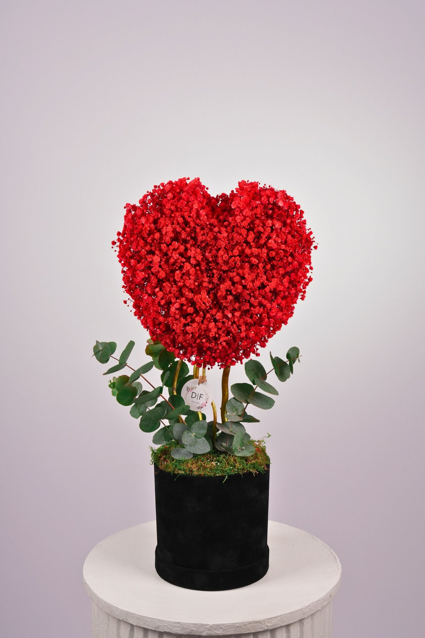 Crimson Heart Sculpture