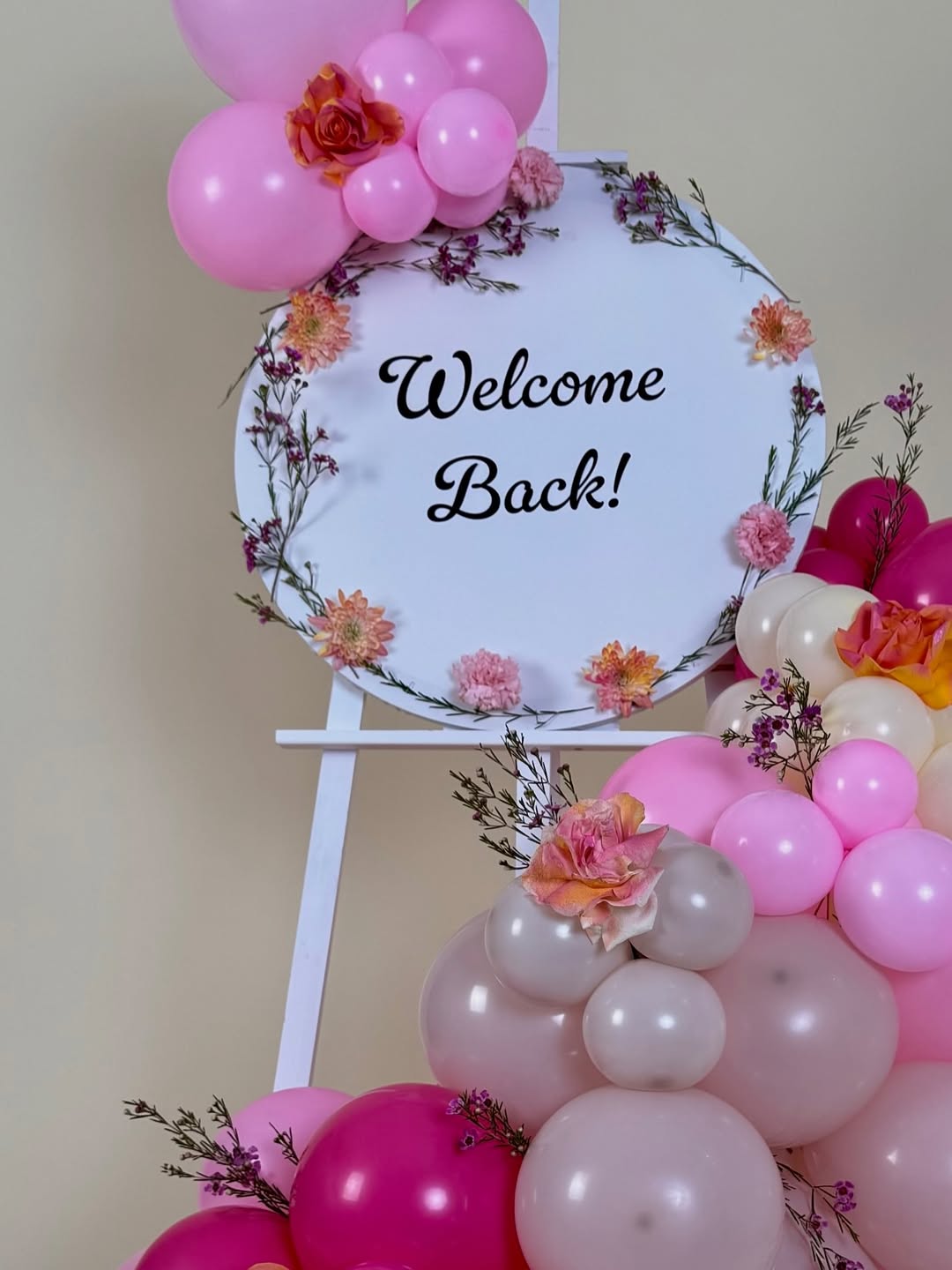 Blush Welcome Bloom Setup