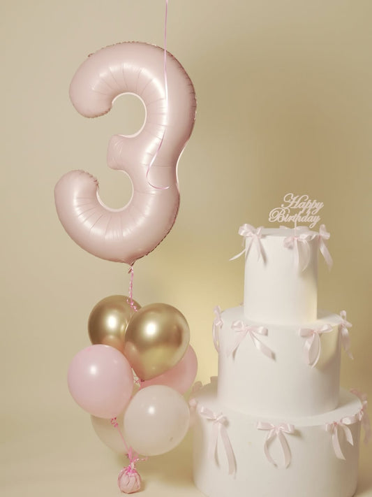 Blush & Gold Third Birthday