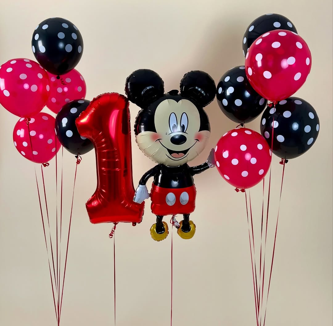 Mickey First Birthday Set