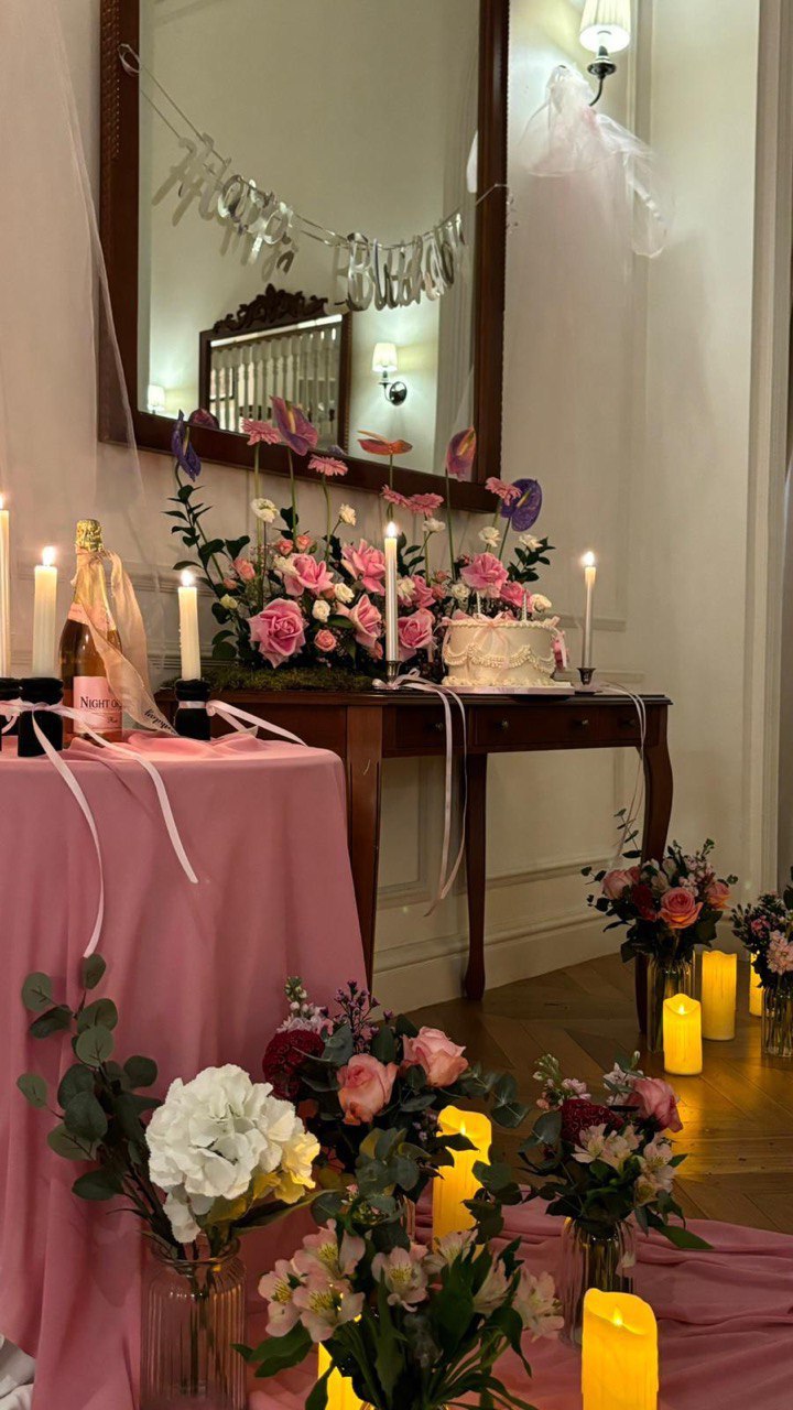 Rosé Candle Garden