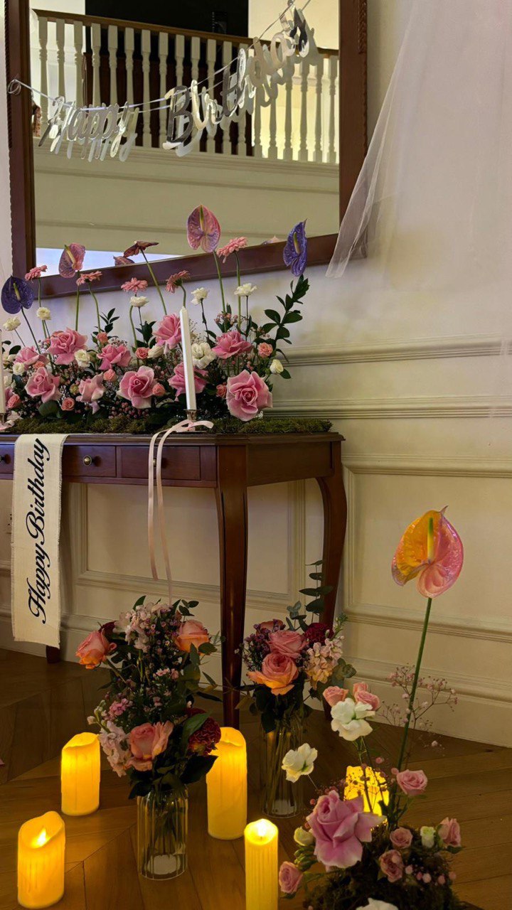 Rosé Candle Garden