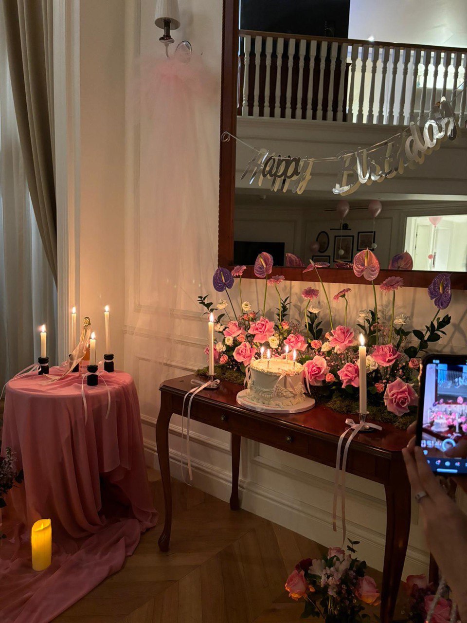 Rosé Candle Garden