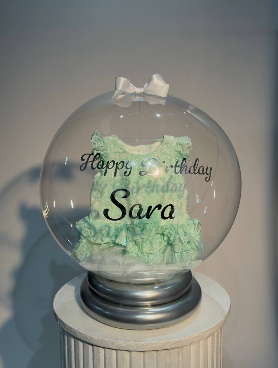 Baby Bloom Birthday Bubble